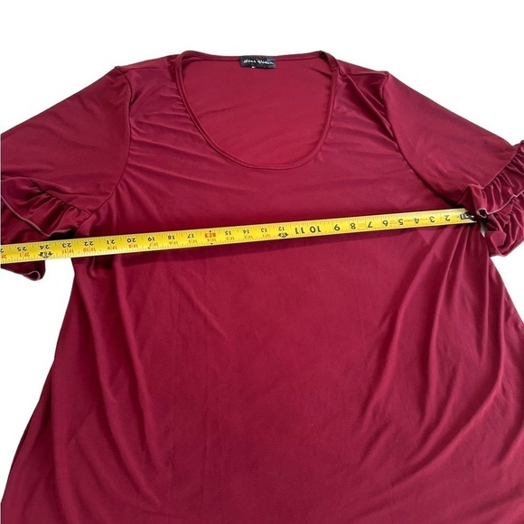 Star Vixen Women’s Ruffle Sleeve Top Size Large XL/2X - Picture 11 of 17